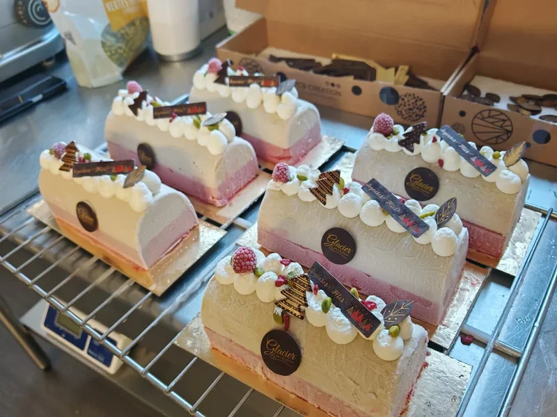 Les bûches de Noêl du Glacier de l'Aubrac