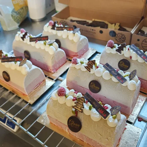 Nos bûches glacées - Glacier de l'Aubrac